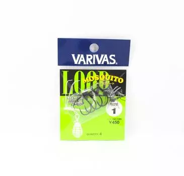 Противомоскитная петля Varivas Wacky Hook, размер 1 (8276)