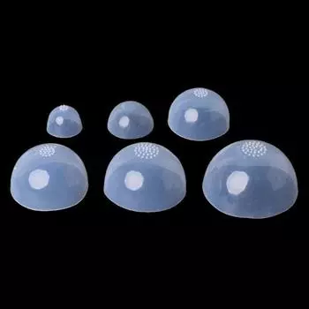 Противоокрашивающий чехол для париков из силикагеля для кукол 1/3 1/4 1/6 1/8 1/12 Фиксированный парик для кукол, силиконовый головной убор