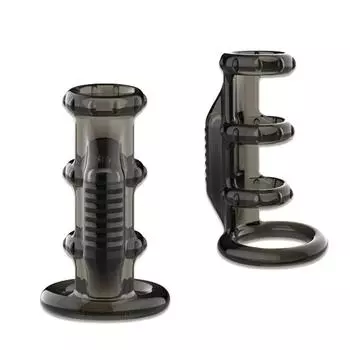 Противоотшелушивающее барьерное кольцо крайней плоти Co, шоковое стопорное кольцо, набор волчьих зубов, мужской набор для пениса, продукт для взрослых 9.5cm