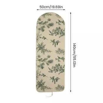 Противоожоговой чехол для гладильной доски, хлопковый чехол для гладильного стола, защитный чехол для дома, путешествий синий