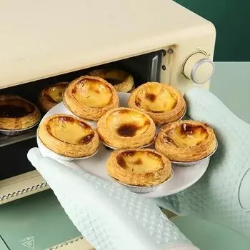 Противоожоговые перчатки для духовки Кухонная утварь и принадлежности для барбекю Походные термостойкие перчатки Противоскользящие перчатки Прихватки для бара