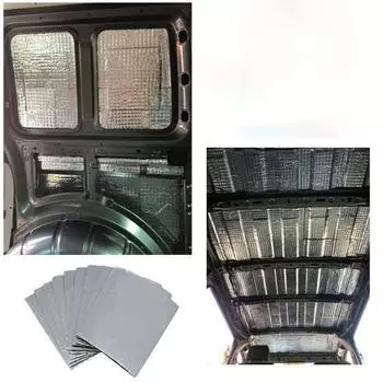 Противопожарная защита, шумоизоляция, теплоизоляция, коврик для автомобиля, фургона, звукоизоляция, шумопоглощающая изоляция, изоляция капота автомобиля, бесшумная 5 мм