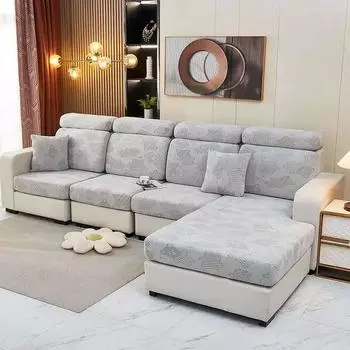 Противопыльные чехлы на диван, чехол на спинку сиденья, эластичный полиэстер, секционный угловой чехол для дивана, чехол для шезлонга, защита для отдыха Headrest Cover S