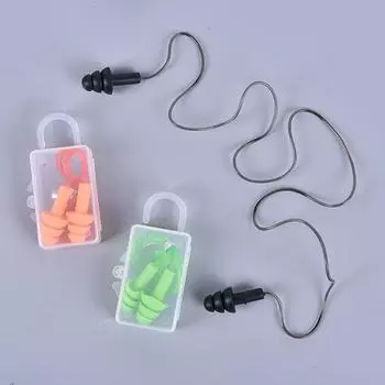 Противошумные беруши для сна, водонепроницаемые силиконовые беруши с шумоподавлением розовый