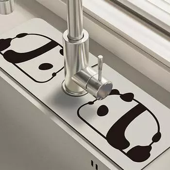 Противоскользящая и противоплесневая дренажная прокладка из кожи Napa эффективно предотвращает попадание воды в дренажный коврик в области, впитывающая прокладка, подставка для стола