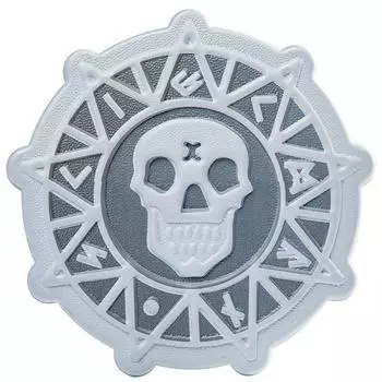 Противоскользящая наклейка для сноуборда серый