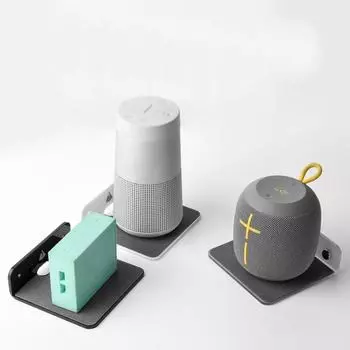 Противоскользящая настенная полка, подставка для дисплея, акриловая полка для динамика, крепление для динамика, звуковая коробка прозрачный