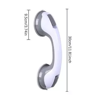 Противоскользящая ручка для безопасности пожилых людей, ручка для душа, поддержка для ванной комнаты, туалета, поручень, вакуумная присоска, присоска, поручень