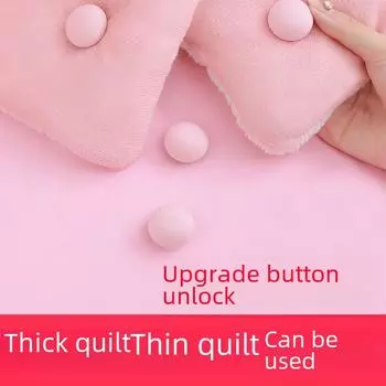 Противоскользящая угловая застежка для одеяла Kuaishou Douyin – безопасная застежка без штифтов для надежного крепления простыней Plastic Mushroom Gray No Pin