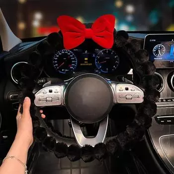 Противоскользящая защита рулевого колеса автомобиля Мягкая защита ручки с дугой Противоскользящая защита ручки автомобиля Аксессуары для интерьера