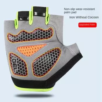 Противоскользящие дышащие перчатки с половиной пальца, дышащие велосипедные перчатки, фитнес-зал, бодибилдинг, кроссфит, спортивные перчатки M