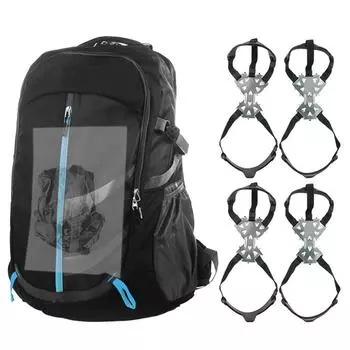 Противоскользящие кошки для мужчин и женщин походные ботинки и обувь 11 шипов для льда и снега M