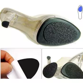 Противоскользящие наклейки для подошвы мужской и женской обуви. 1 пара / 2 штуки