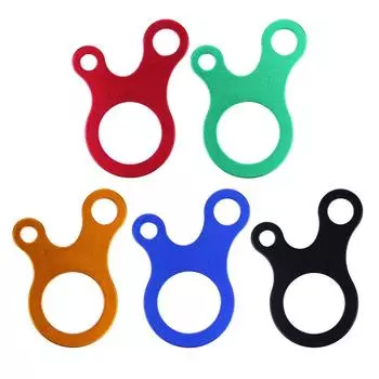 Противоскользящие палатки с быстрым узлом с 3 отверстиями, ветровые веревки с пряжкой, затягивающие крючки для кемпинга красный