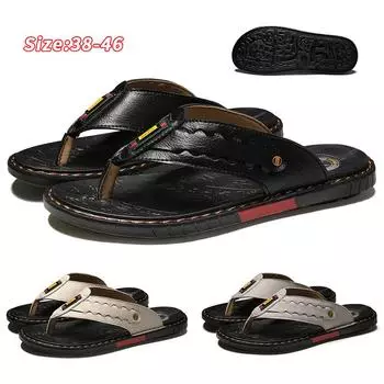 Противоскользящие тапочки, мужские тапочки, уличные тапочки, домашние тапочки, тапочки «Маленькая пчелка», модные модные универсальные удобные тапочки 38 чёрный