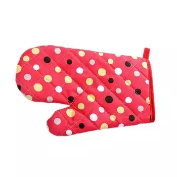 Противоскользящие высокотемпературные варежки Перчатки для микроволновой печи Хлопковые перчатки Изысканные бытовые кухонные принадлежности Прихватки для выпечки