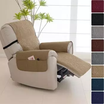 Противоскользящий чехол для дивана-реклайнера, однотонный водоотталкивающий чехол для кресла, дивана, ленивого мальчика, дивана, подушки для гостиной и дома