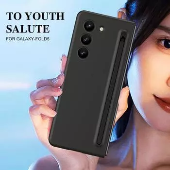 Противоскользящий чехол из закаленного стекла S Pen для Samsung Galaxy Z Fold 5 Fold5 Fold4 Fold 4, аксессуары для телефонов, защитные чехлы for Samsung Z Fold 5