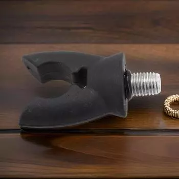 Противоскользящий держатель для удочки для ловли карпа, резиновый упор для головы зелёный