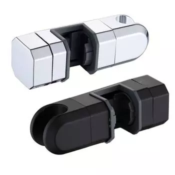 Противоскользящий хромированный держатель для душевой штанги для кронштейна 15 мм 30 мм серебряный