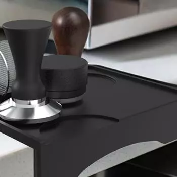 Противоскользящий коврик 19,5*14,7*4,2 см, компактный и портативный чёрный