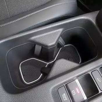 Противоскользящий коврик для чашек с прорезями для ворот для Honda Vezel HR-V 2025 2025 HRV, аксессуары для интерьера, нескользящая дверная накладка, подстаканник L