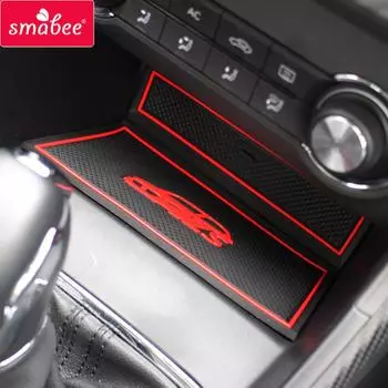 Противоскользящий коврик для чашки в пазу ворот, подходит для MG ZS 2017-2024, аксессуары, дверной паз, нескользящая подкладка, резиновая подставка