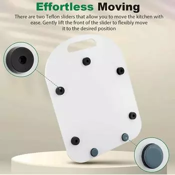 Противоскользящий коврик для миксера с фиксированным положением, высококачественный скользящий коврик для блендера 8mm белый