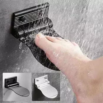 Противоскользящий коврик для ванной комнаты, педаль для душа, педаль для ванной комнаты, предметы домашнего обихода из нержавеющей стали, креативные товары 1pcs