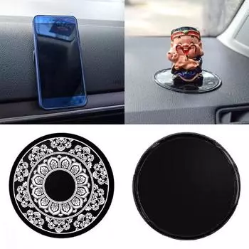 Противоскользящий коврик, моющийся, простой в использовании, экологически чистый, противоскользящий коврик для приборной панели автомобиля. D