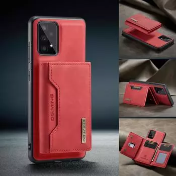 Противоскользящий кожаный чехол с карманом для карточек для Samsung Galaxy A53 5g A 53 A73 A33 A13 A52s A52 A72, противоударный защитный чехол for Galaxy A53 5G зелёный