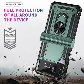 Противоскользящий магнитный защитный чехол на палец для Samsung Galaxy Z Flip4 Flip 4 Flip3 Flip 3 5g Нескользящий чехол для мобильного телефона for Samsung Z Flip 4 синий