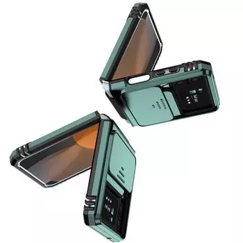 Противоскользящий модный чехол-держатель для колец для Samsung Galaxy Z Flip 4 5g Flip3 Flip 3 Flip4 Zflip4 Нескользящие защитные чехлы for Samsung Z Flip 4 серебряный