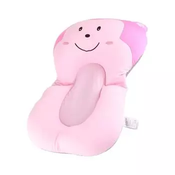 Противоскользящий плавающий коврик для ванной с изображением лягушки для младенцев