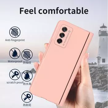 Противоскользящий прочный чехол-держатель для мобильного телефона S для Samsung Galaxy Z Fold4 5g Fold 4 Fold3 Fold 2 3 Fold2 Zfold2 Передняя стеклянная пленка for Samsung Z Fold 2