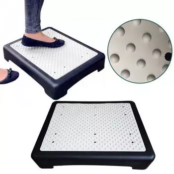 Противоскользящий табурет-ступенька для ванной комнаты, высокая стабильность, сильная несущая нагрузка, портативный табурет-ступенька с платформой для использования в помещении и на открытом воздухе