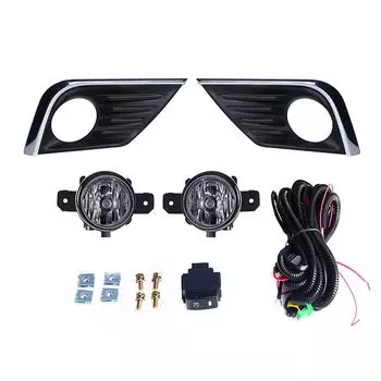 Противотуманные фары для Nissan Altima 2016 2017 2018 Рамка противотуманных фар Крышка противотуманных фар Крышки фар Решетки Переключатель Автомобильные аксессуары