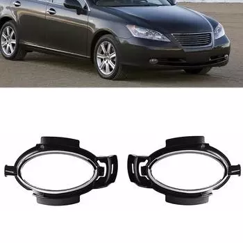 Противотуманные фары, рамка, кронштейн для бампера, пара накладок лампы, подходят для Lexus ES350 2007 2008 2009
