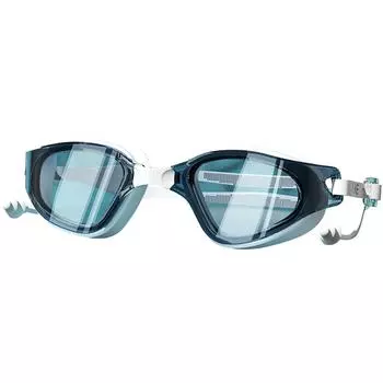 Противотуманные очки для плавания, не пропускающие воду, водонепроницаемые очки для бассейна, регулируемые для мужчин, женщин, молодежи, подростков
