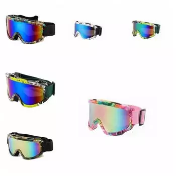 Противотуманные зимние очки с защитой от запотевания Очки для сноуборда Очки для катания на лыжах Устойчивые к ультрафиолетовому излучению Очки для катания на лыжах Off Road C9