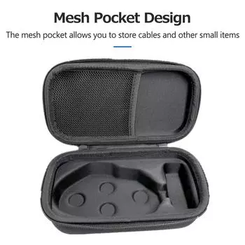 Противоударная сумка для хранения из ЭВА, защитный чехол для портативной мыши, совместимый с Razer Basilisk чёрный