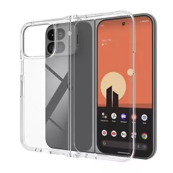 Противоударные чехлы Airbag Soft TPU+Arcylic Clear Back для телефонов Google Pixel 9 Pro Fold Fold2 5G Cover Google 9 Pro Fold чистый