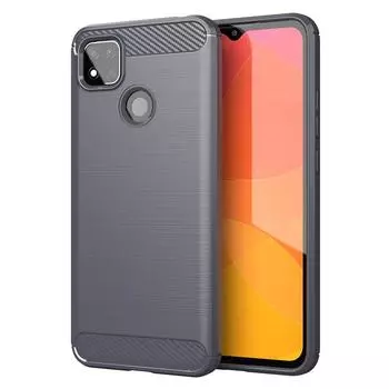 Противоударные силиконовые чехлы для Xiaomi Redmi 9C NFC 9 Activ 9c, чехол из углеродного волокна для Mi Poco C3 C31, матовая мягкая задняя крышка, Чехлы