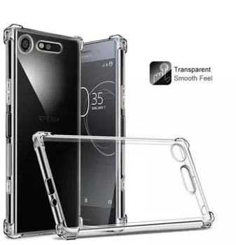 Противоударный 4-угловой прозрачный чехол из ТПУ для Sony Xperia XZ3 XZ2 X XA XZ L1 L2 XA1 XA2 Ultra XZ Премиум, полная защита, бамперы для телефона Sony Xperia XA чистый