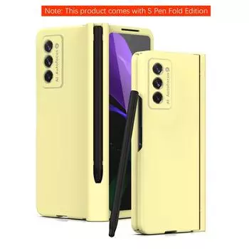 Противоударный экран, стеклянная пленка, складной чехол для Samsung Galaxy Z Fold 4 Fold4 Fold3 Fold 3 2 Fold2 Zfold2 S, крышка отсека для ручки for Samsung Z Fold 2