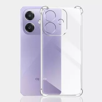Противоударный чехол Airbag TPU Clear для Oppo A3 5G /A3 4G Мягкий силиконовый чехол для телефона OPPO A3X A 3X 5G Защитная задняя крышка Funda For OPPO A3 5G