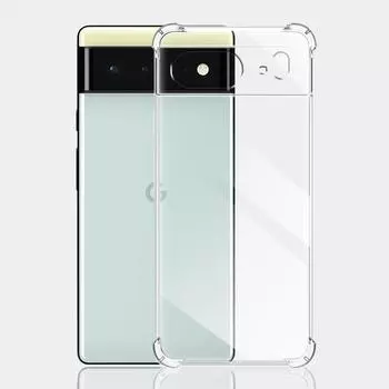 Противоударный чехол Airbag TPU для Google Pixel 6 Pro 6A Coque, прозрачный мягкий силиконовый чехол для телефона Pixel 6, защитный чехол, новые Fundas For Google Pixel 6