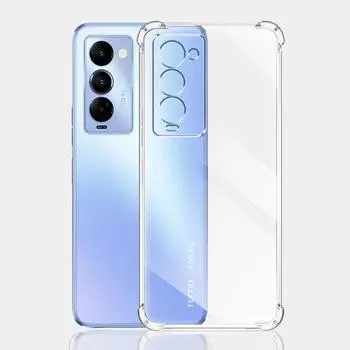 Противоударный чехол Airbag TPU для Tecno Camon 18 Premier Coque, прозрачный мягкий силиконовый чехол для телефона Tecno Camon 18 18P, защитный чехол Tecno Camon18Premier