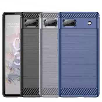 Противоударный чехол для Google Pixel 6A, чехол для Google Pixel 3A, 4A, 5A, 6A, 6, 7A, 7 Pro, защитный чехол TPU для задней панели телефона Pixel 6A Pixel 7A чёрный