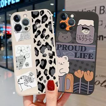 Противоударный чехол для Iphone 14 11 12 13 Pro Max 7 8 Plus Xs Max Xr X 6 6s Plus Se 2020 13 мини-чехол силиконовый чехол для защиты камеры For iPhone 6 6s